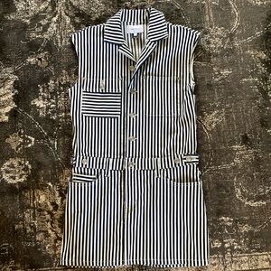 Stripe Denim Dress
